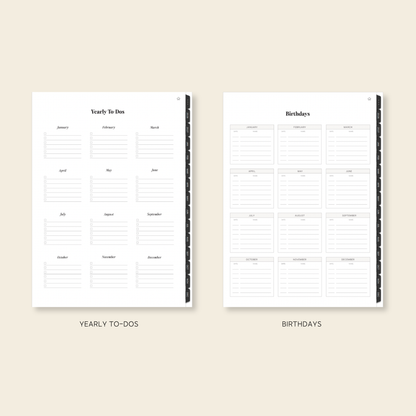 2026-2027 Digital Weekly Planner Bundle