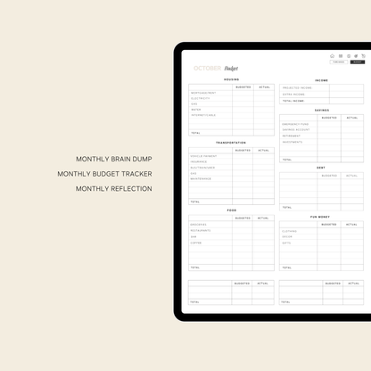 2026-2027 Digital Weekly Planner