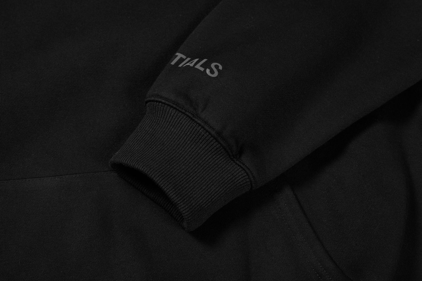 NEW! Stylish 3:3 Essentials Hooded Sweatshirt 3:3 3SS3NTIALS HOODIE (Black)