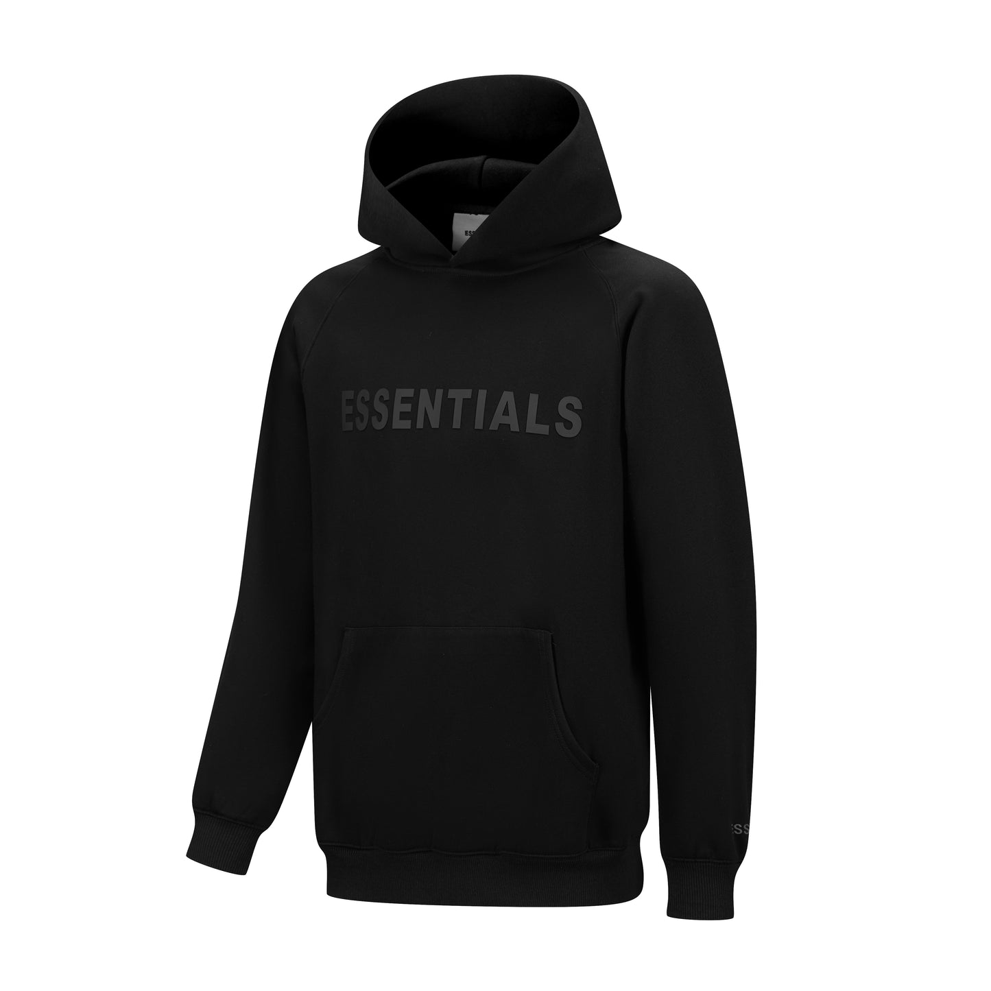 Essentials Hoodie - Cream Oversized Long-Sleeve Pullover Unisex