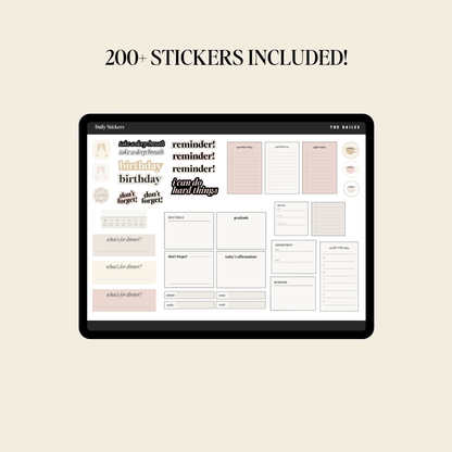 2026-2027 Digital Weekly Planner Bundle