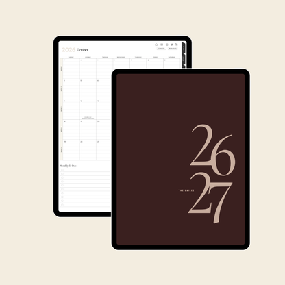 2026-2027 Digital Weekly Planner