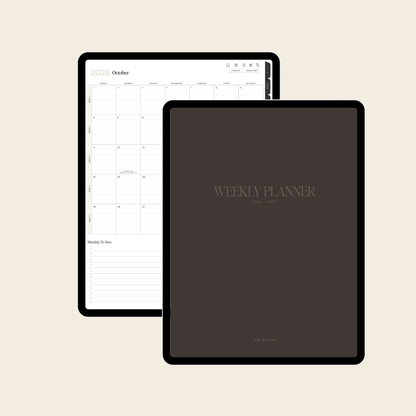 2026-2027 Digital Weekly Planner