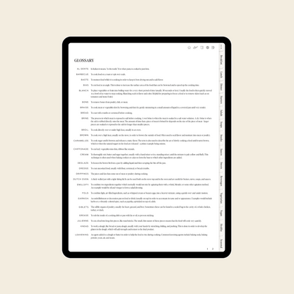 ipad recipe organizer