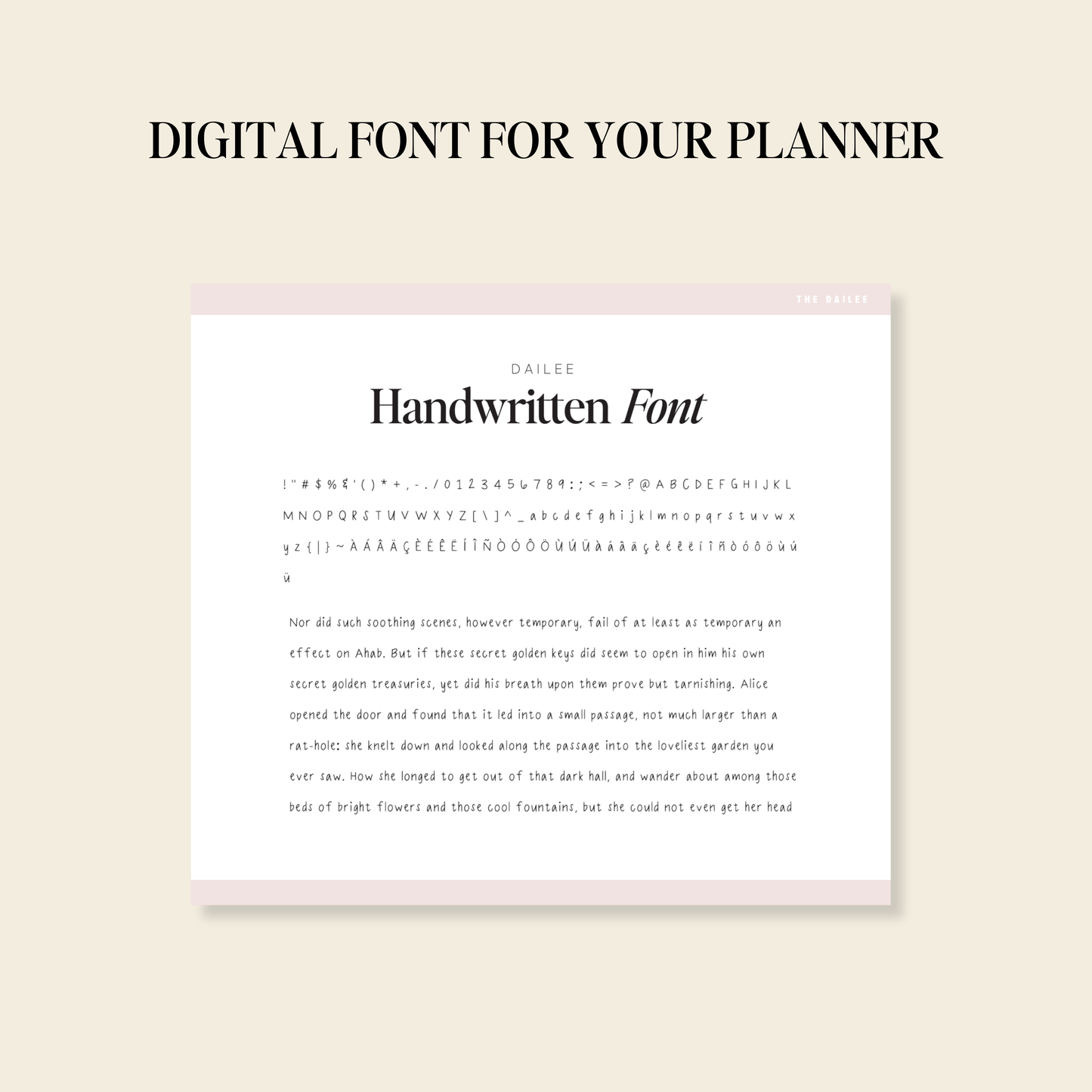 goodnotes daily planner