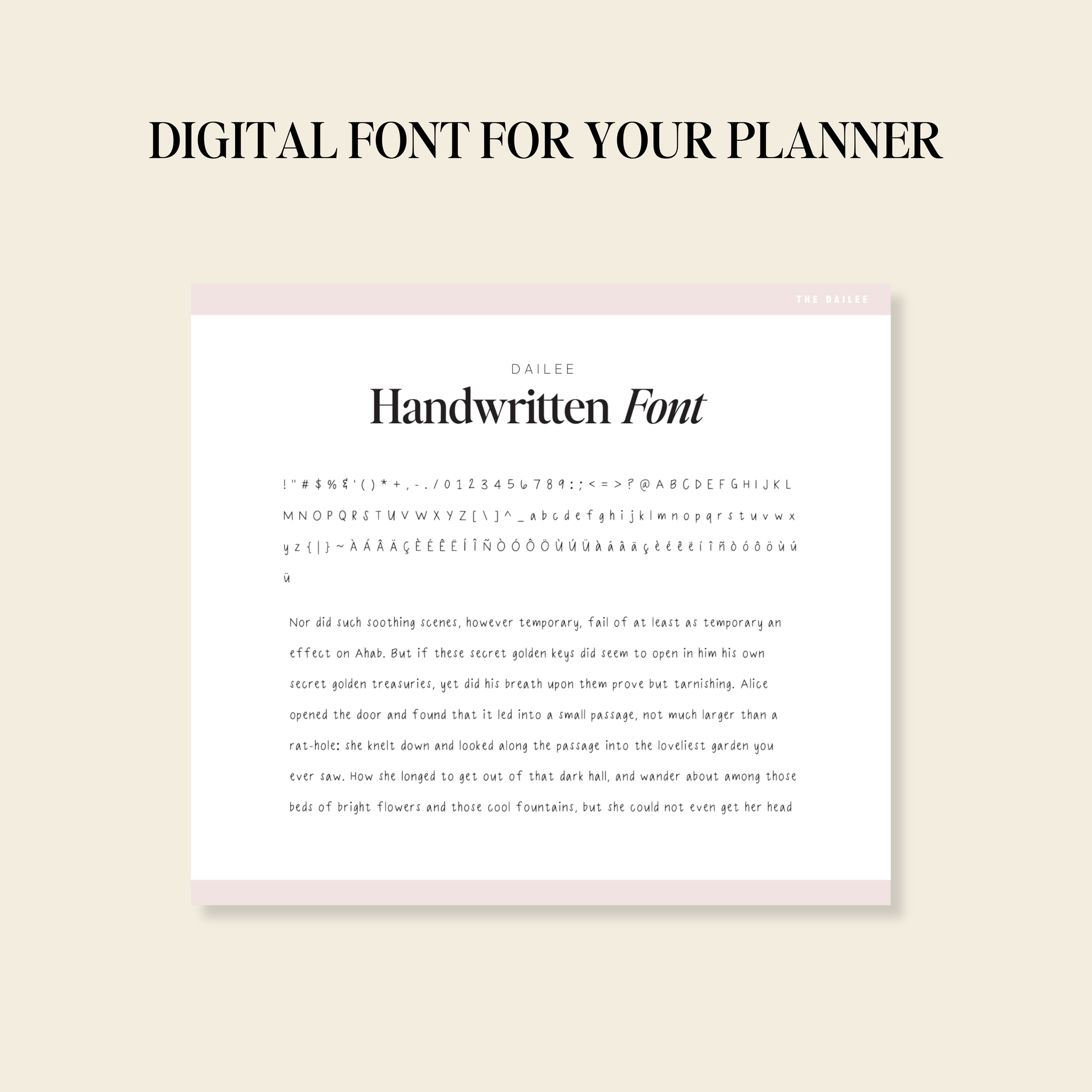 goodnotes daily planner